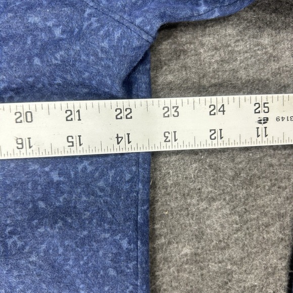 Johnnie O Aspen Lake Microfleece 1/4 Zip Pullover Mens M Performance Geometric - Picture 9 of 12